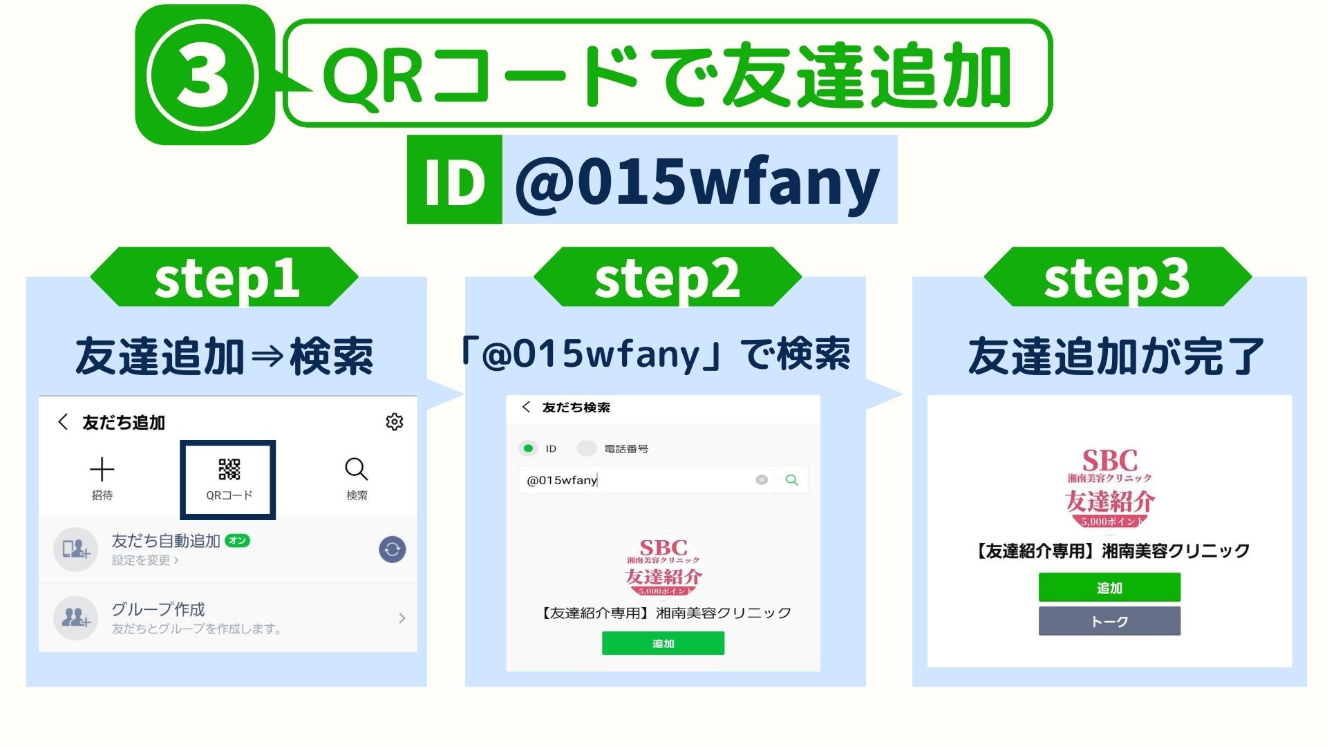 湘南美容クリニック友達紹介